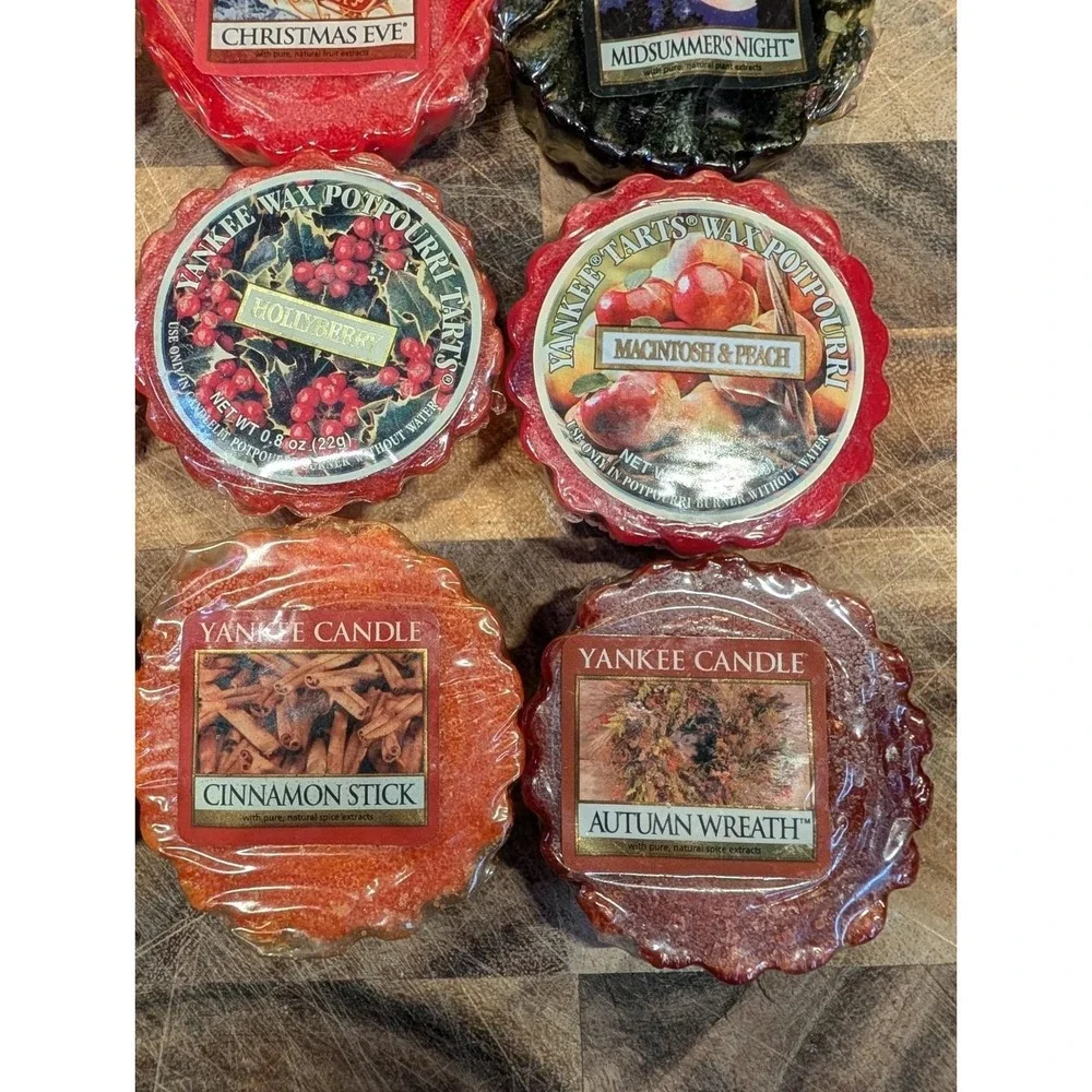 Yankee Candle Tarts‎ Warm Scents Set of 9 Mixed New Vintage Many Discontinued